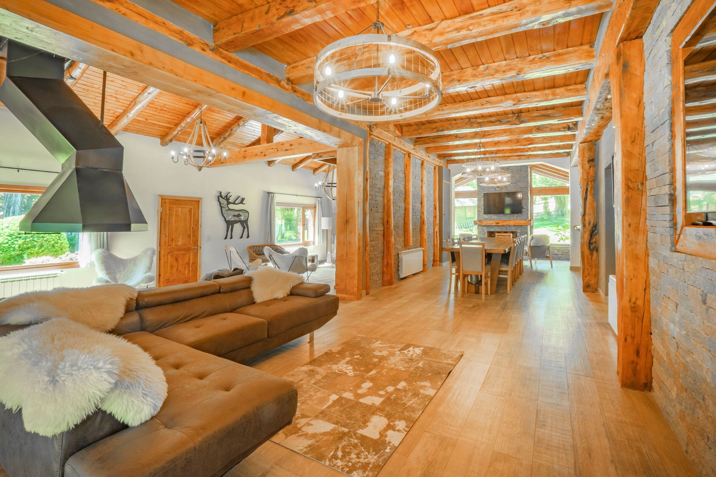 Hus, 6 soverom (Araucaria) | Safe på rommet, blendingsgardiner, wi-fi (inkludert) og sengetøy