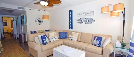 Condo, 1 Bedroom | Living area | Streaming services