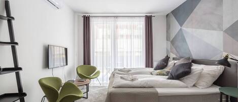 1 soveværelse, strygejern/strygebræt, Wi-Fi, sengetøj