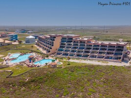 Family Condo, Accessible, Ensuite (Condo-0) | Outdoor pool | Outdoor pool, a heated pool, sun loungers
