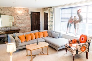 Luksus-dobbeltrom | Oppholdsområde | Flatskjerm-TV, Netflix og strømmetjenester