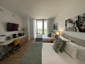 1 室のベッドルーム、デスク、アイロン / アイロン台、WiFi