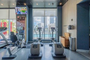 Fitness facility - Full Luxury Apt Ocean View in Hallandale Beach (Hallandale Beach)