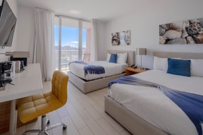 1 bedroom, desk, iron/ironing board, WiFi