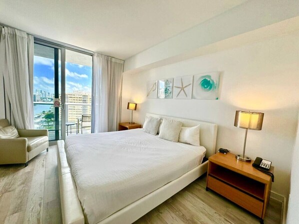 1 bedroom, desk, iron/ironing board, WiFi