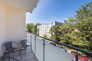 Balcony - Źródlana Apartment Kołobrzeg by Renters (Kolobrzeg)