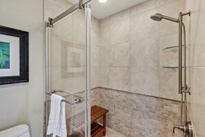 Shower - KBM Resorts | FREE CAR | Kapalua Golf Villa | Ocean view | 1-Bedroom Condo, Recently Remodeled! KGV-20T8 (Lahaina)