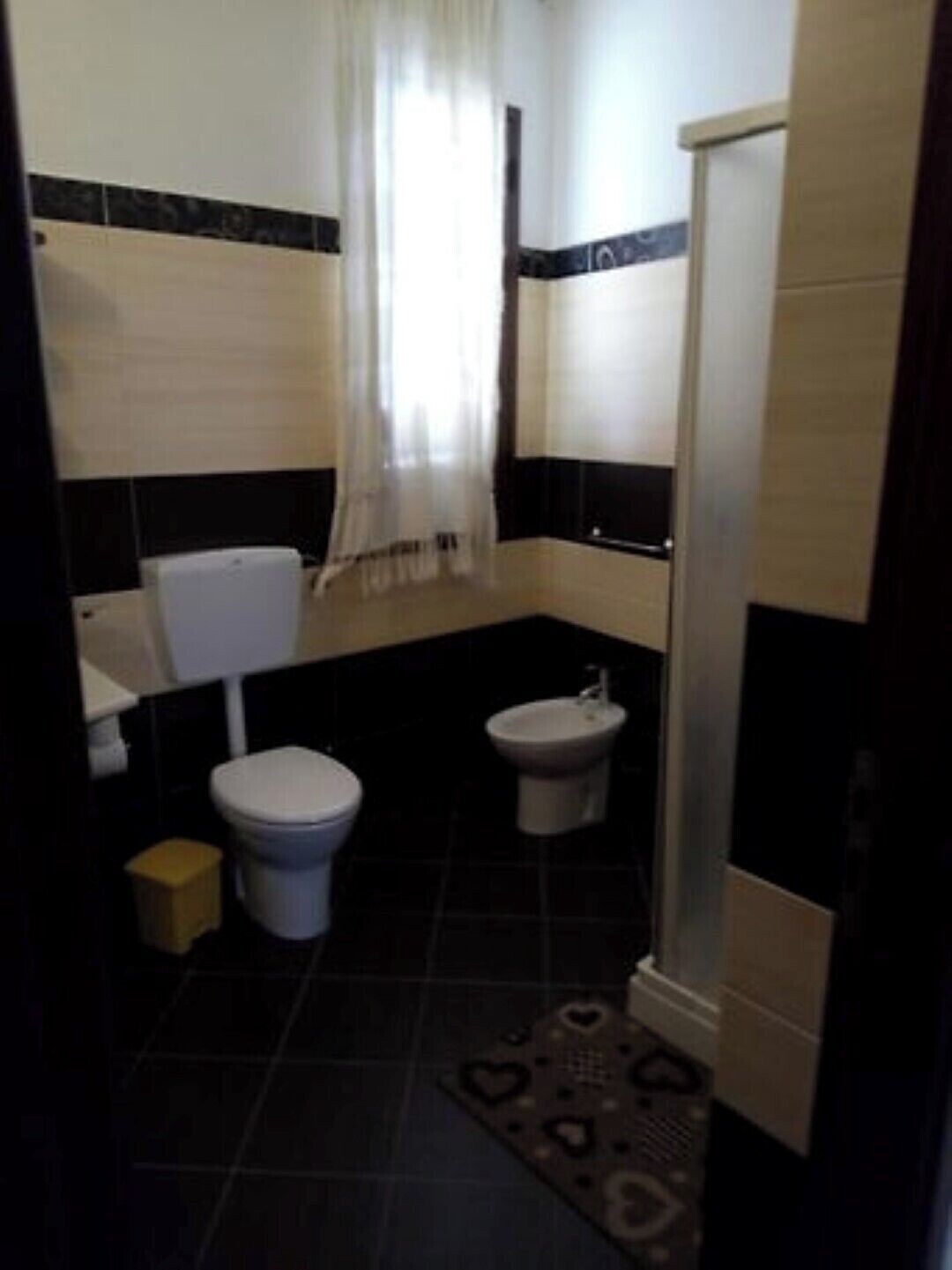 Dusche, Haartrockner, Bidet