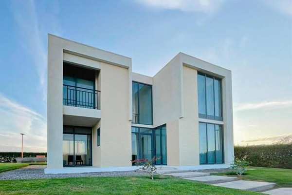 Fassade der Unterkunft