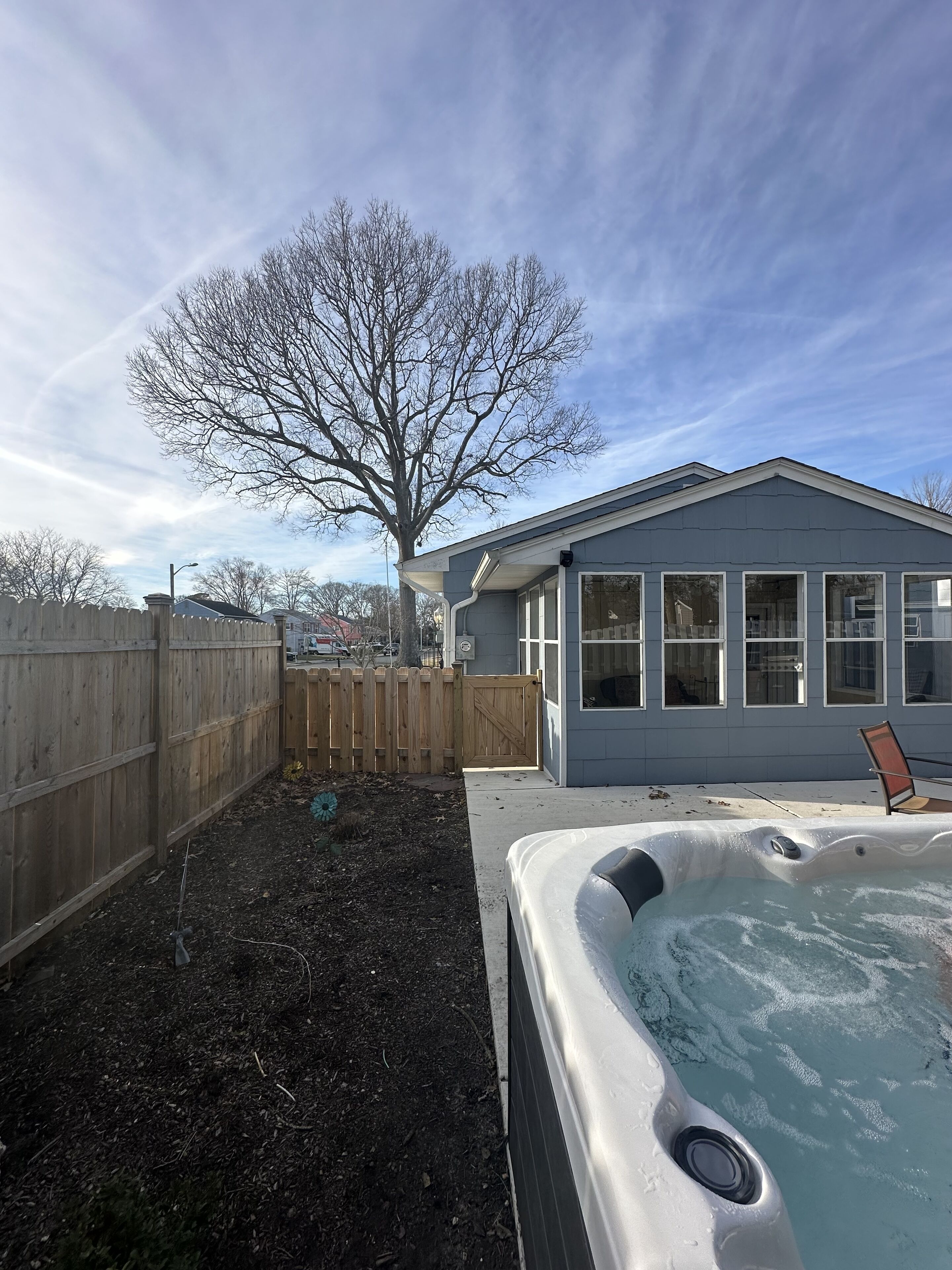 Baignoire à remous extérieure