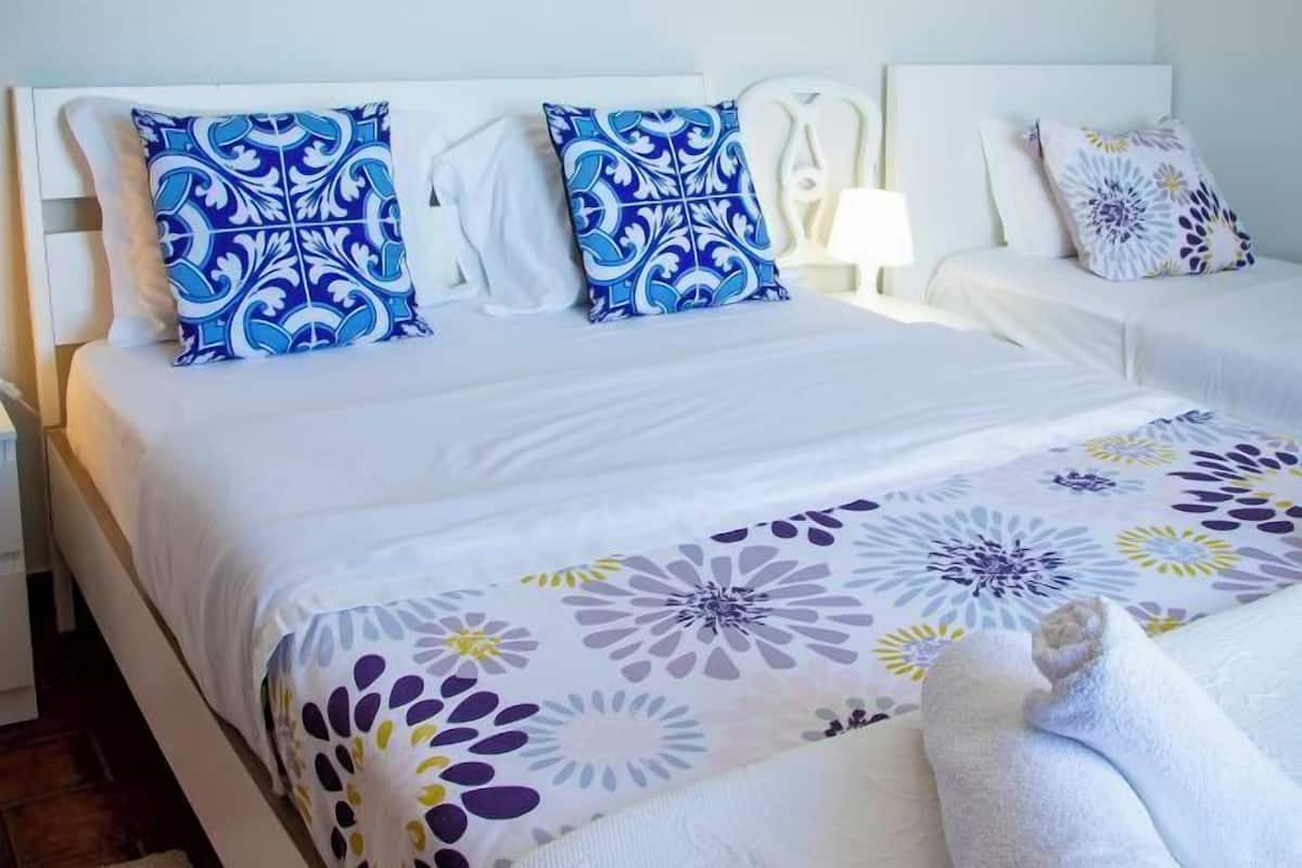 1 bedroom, premium bedding, memory foam beds, free WiFi