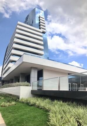 Fassade der Unterkunft