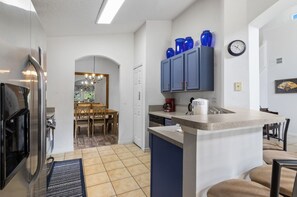 House | Private kitchen | Full-size fridge, microwave, oven, stovetop