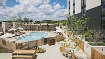 Seasonal outdoor pool