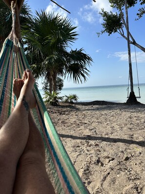 Design-Ferienhütte, 1 Queen-Bett, Meerblick | Blick auf das Wasser