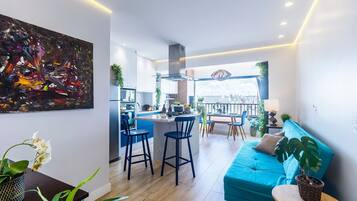Departamento | 2 habitaciones, caja de seguridad en la habitación y escritorio