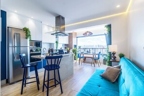 Apartment | 2 bedrooms, in-room safe, desk, iron/ironing board - Piscine (São Paulo)