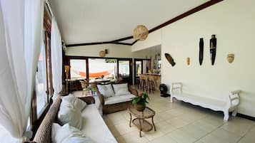 Villa | Living area | Flat-screen TV