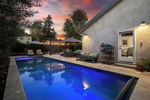 Außenpool, beheizter Pool