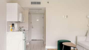 Een flatscreentelevisie