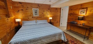 3 habitaciones, tabla de planchar con plancha y cuna de viaje