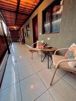 32-inch flat-screen TV with cable channels