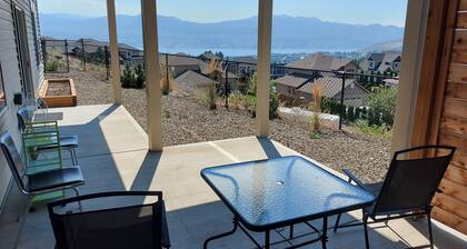 2-Bedroom Walk-Out Ground Floor Suite with Private Entry, Lake & Mountain Views