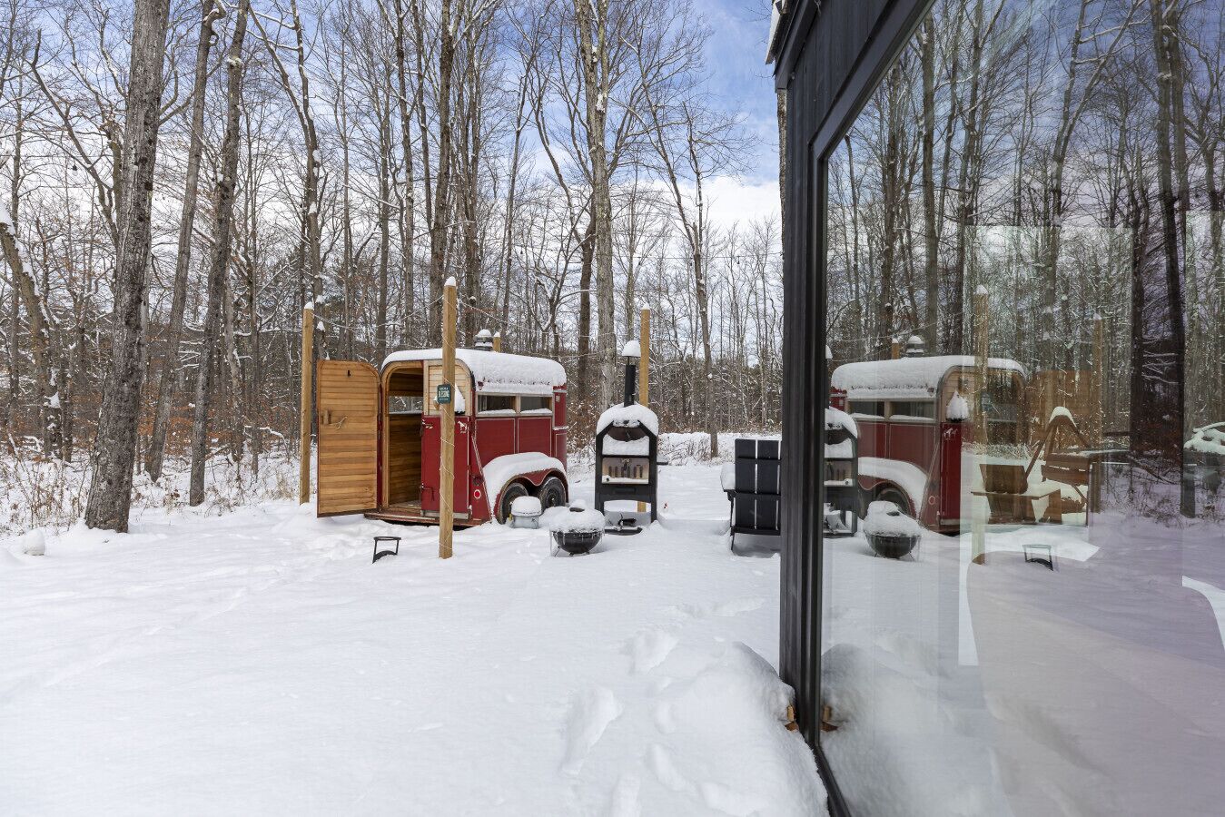 Enceinte de l’hébergement