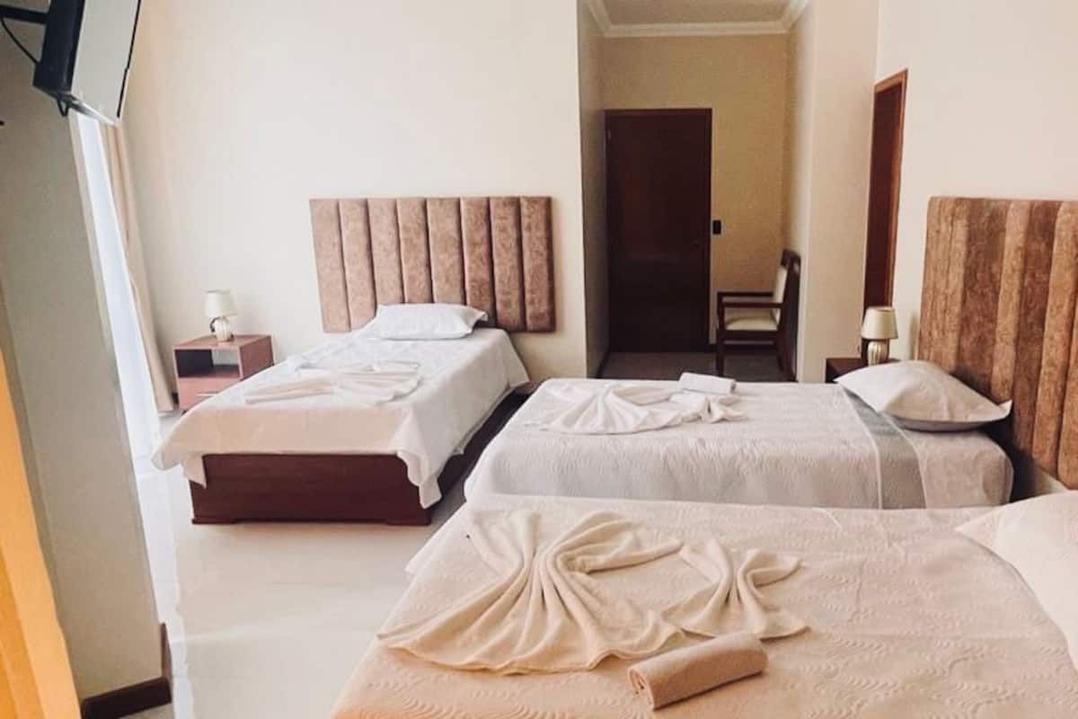 Triple Room, 3 Twin Beds | Iron/ironing board, free WiFi