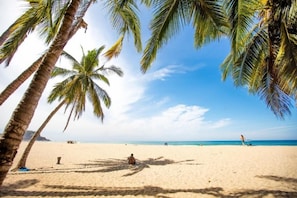 Na praia 