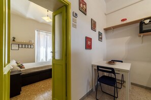 Dining - GuestHost - Cozy apartment of 40sqm able to accommodate 2 people.Located on the third floor, of four total, with elevator (not suitable for the disabled).There are 10 steps to access the elevator.The apartment is located about 15 minutes walk from Termin (Roma)
