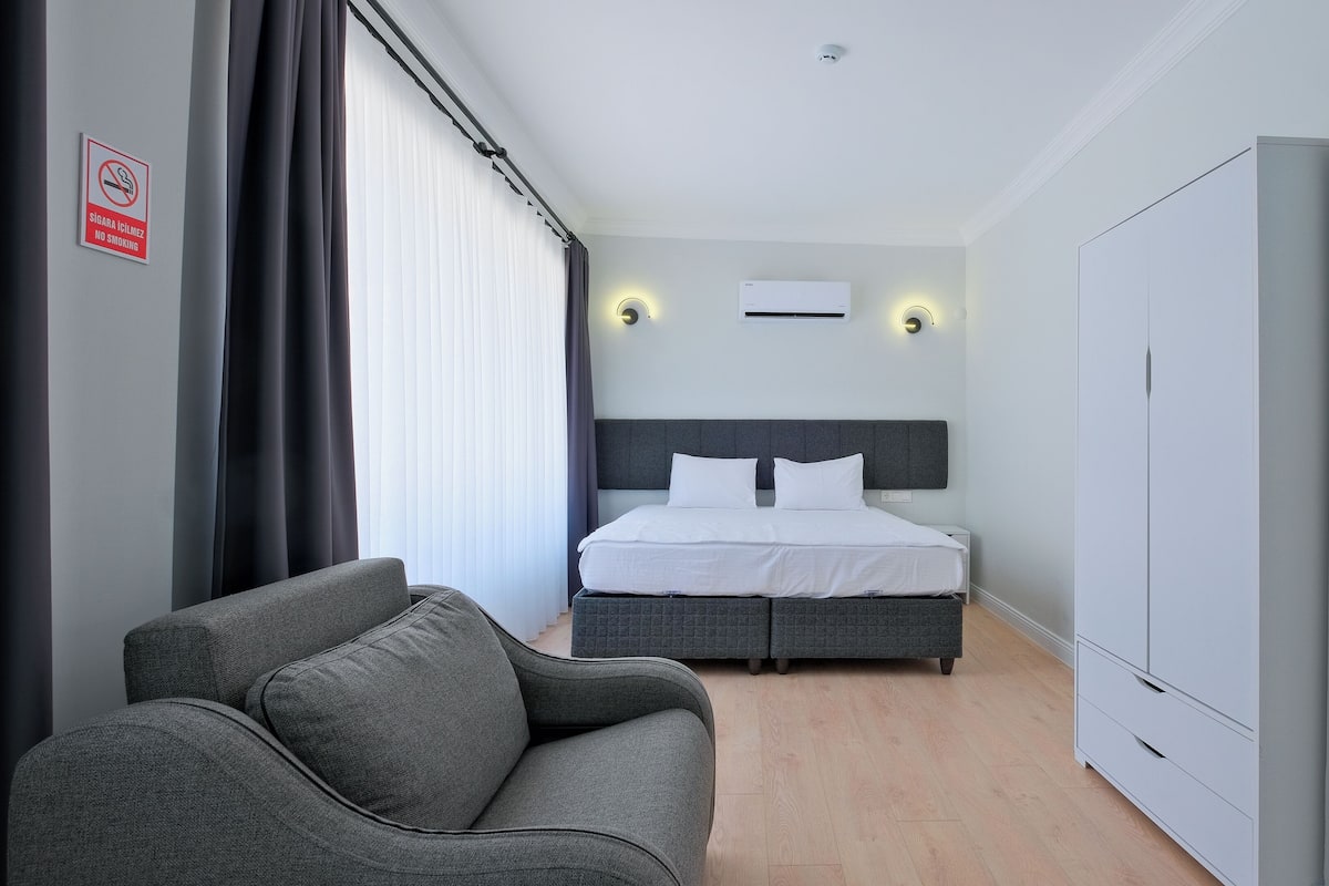 Deluxe Studio Suite, 1 Queen Bed with Sofa bed | 1 bedroom, in-room safe, desk, free WiFi