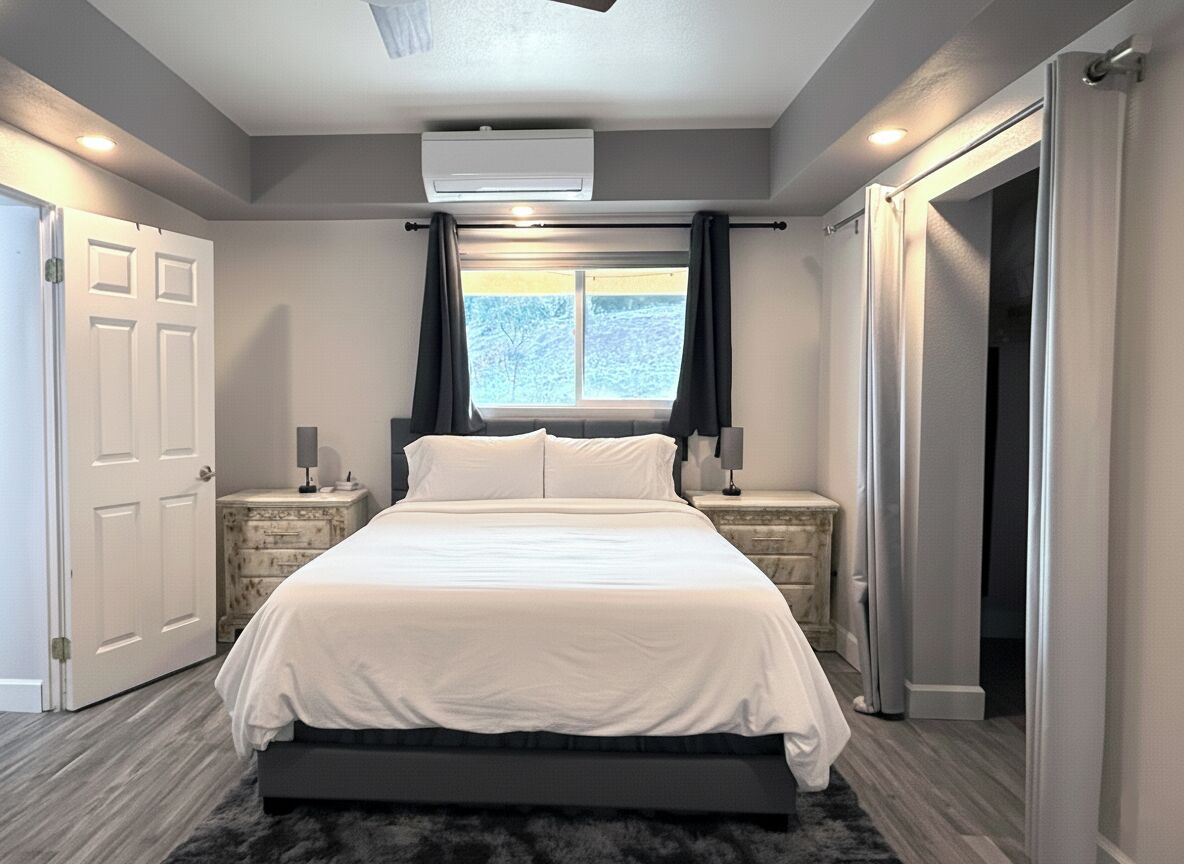 1 chambre, fer et planche à repasser, Wi-Fi, draps fournis