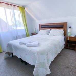 6 habitaciones y ropa de cama