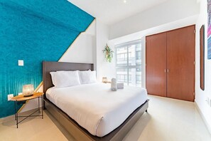 2 bedrooms, iron/ironing board, WiFi, bed sheets - VH | Modern Apt | Rooftop | Anáhuac | 170 (Ciudad de México)