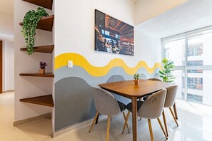Dining - VH | Modern Apt | Rooftop | Anáhuac | 170 (Ciudad de México)