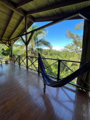 Terrace/patio - Modernized Jungle Home in Bocas (Isla Colon)