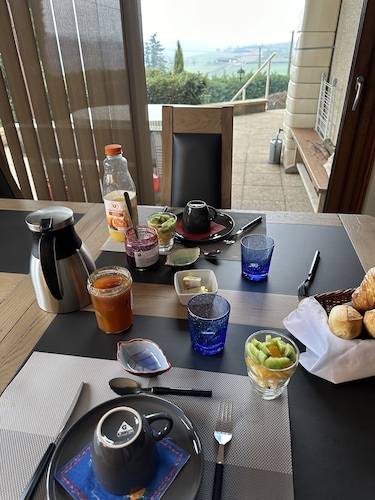 LES JARDINS DE CARIBOLE NEAR LYON AND ST-ETIENNE IN THE BEAUJOLAIS VERT REGION - FRANCE