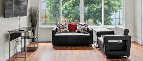 TV connectée, cheminée