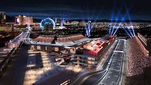 Aerial view - Lucky Gem Penthouse Suites at MGM Signature (Las Vegas)