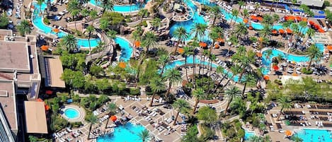 2 indoor pools, 4 outdoor pools, pool cabanas (surcharge)