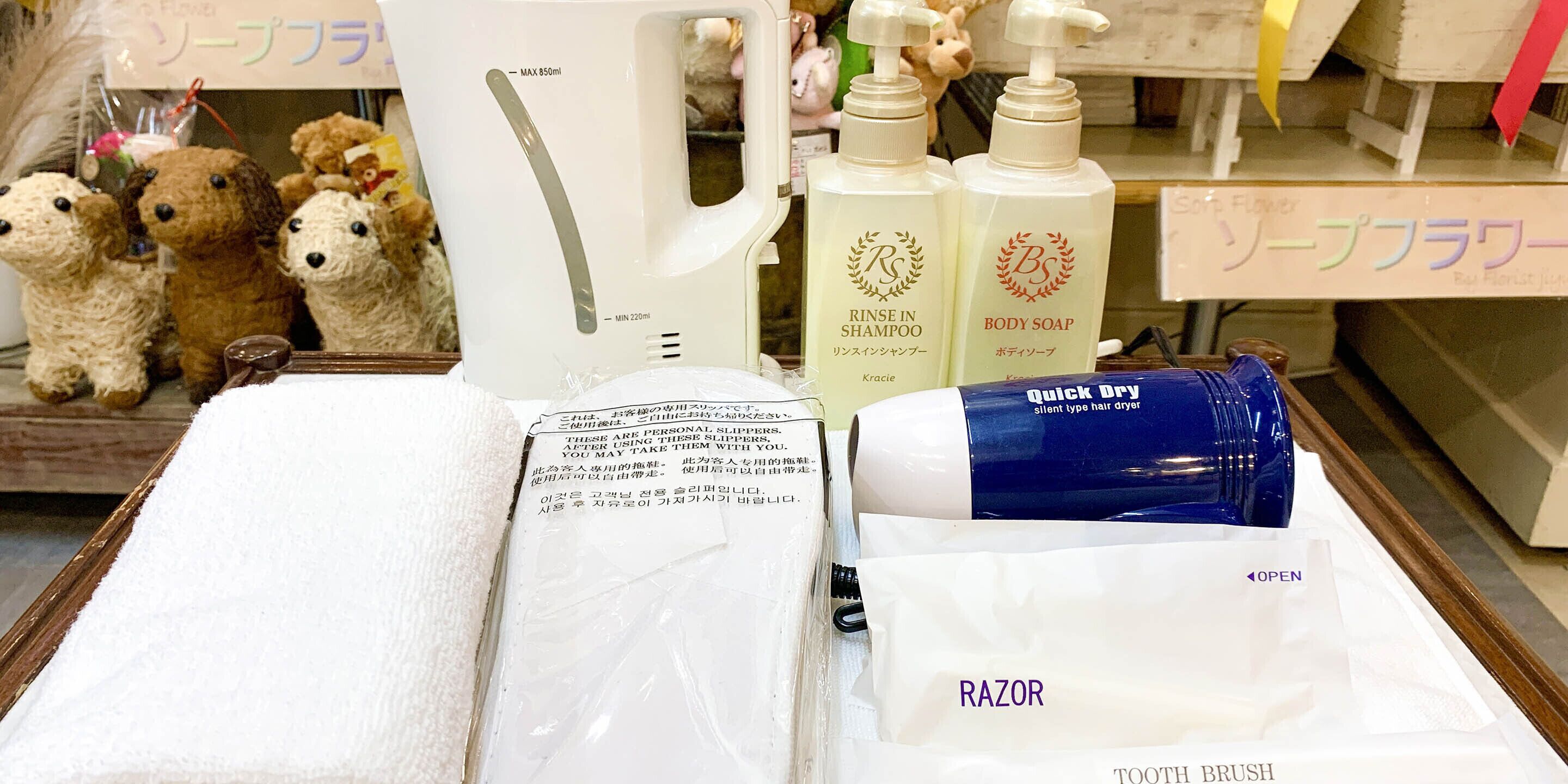 客室の設備とサービス
