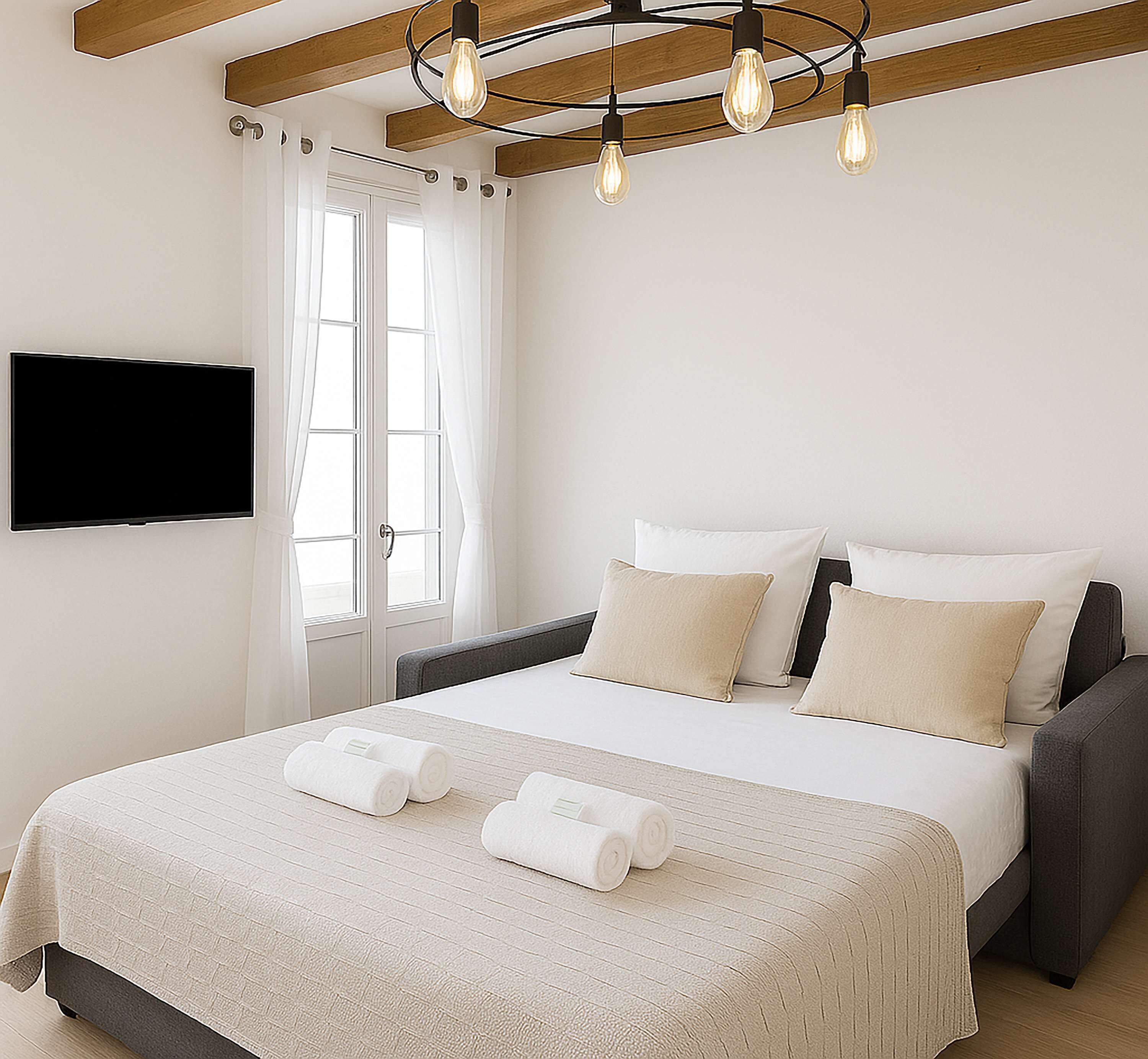 1 Schlafzimmer, Bügeleisen/Bügelbrett, Reisekinderbett, WLAN