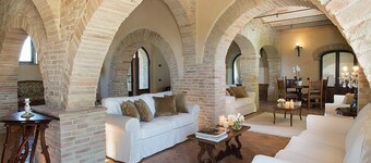 Villa Verde Luna: A characteristic and welcoming two-story age-old farm house surrounded by the greenery, with Free WI-FI.