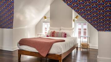 1 slaapkamer, een bureau, een strijkplank/strijkijzer, gratis wifi