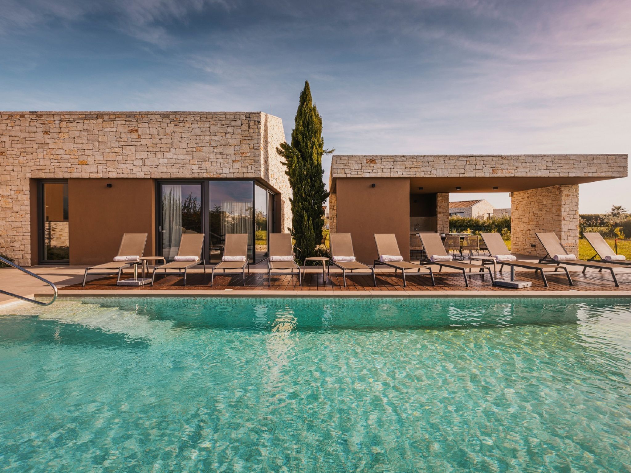Una piscina climatizada