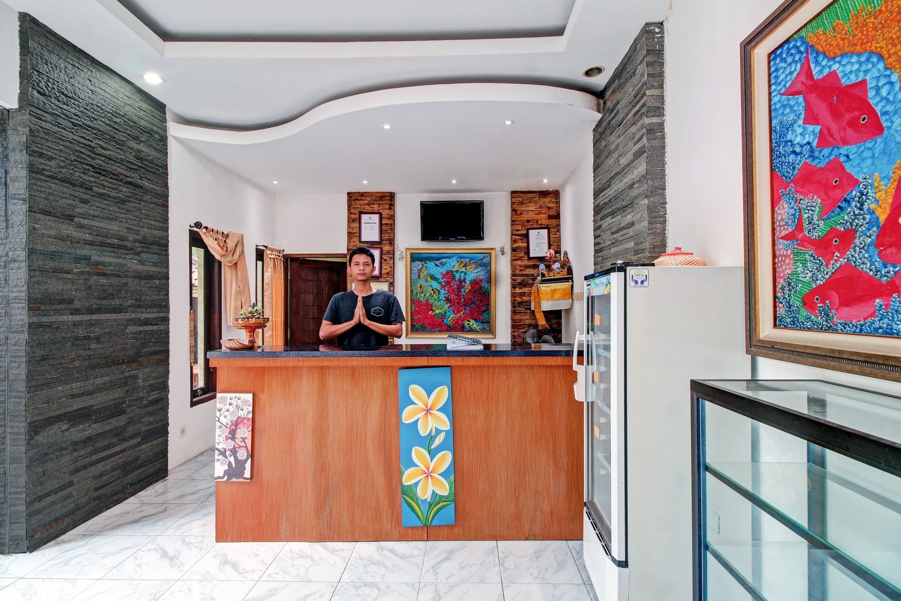 منطقة الاستقبال