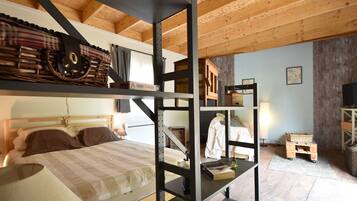 2 habitaciones, tabla de planchar con plancha y wifi