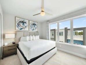 5 bedrooms, in-room safe, iron/ironing board, travel cot