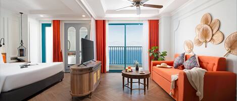 Premier Sea View with Balcony, Bathtub